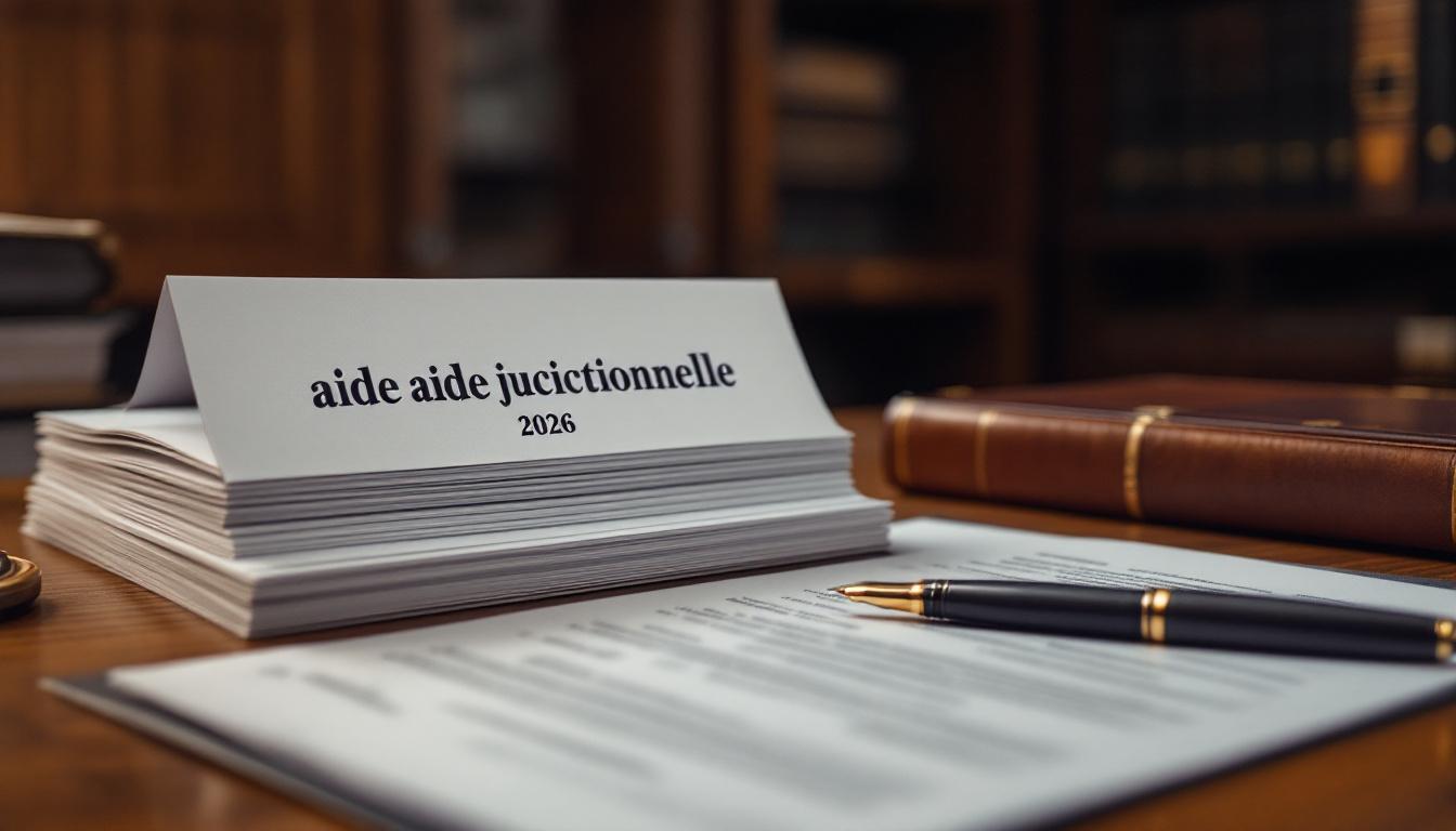 Formulaires aide juridictionnelle 2026 : mode d'emploi